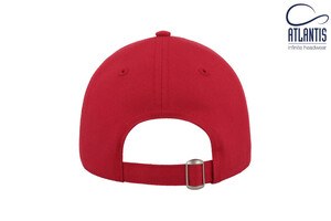 Atlantis AT148 - Classic Curved Visor 6-Panel Cap with Metal Buckle
