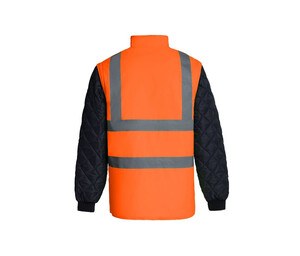 Yoko YK008SL - Quilted parka with detachable sleeves