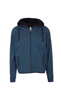 Ramo F360HZ - Mens 320gsm Soft cotton/bonded polar fleece Hoodie Teal Marl