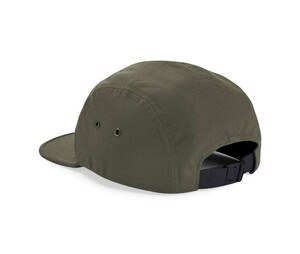 Beechfield BF654 - Adjustable 5 Panel Canvas Cap with Ventilation