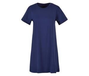 BUILD YOUR BRAND BY214 - Sporty Feminine A-Line Cotton Tee Dress