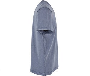 BUILD YOUR BRAND BY190 - ACID WASHED ROUND NECK TEE