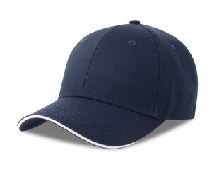 ATLANTIS HEADWEAR AT291 - 6-panel cap with sandwich piping