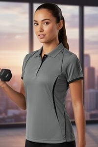 Biz Collection P405LS - Women's Razor S/S Polo