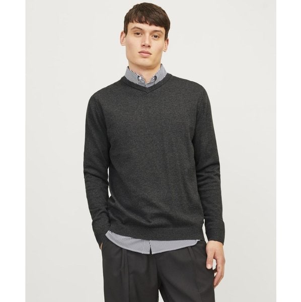 JACK&JONES JJ7194 - Men's V-neck sweater